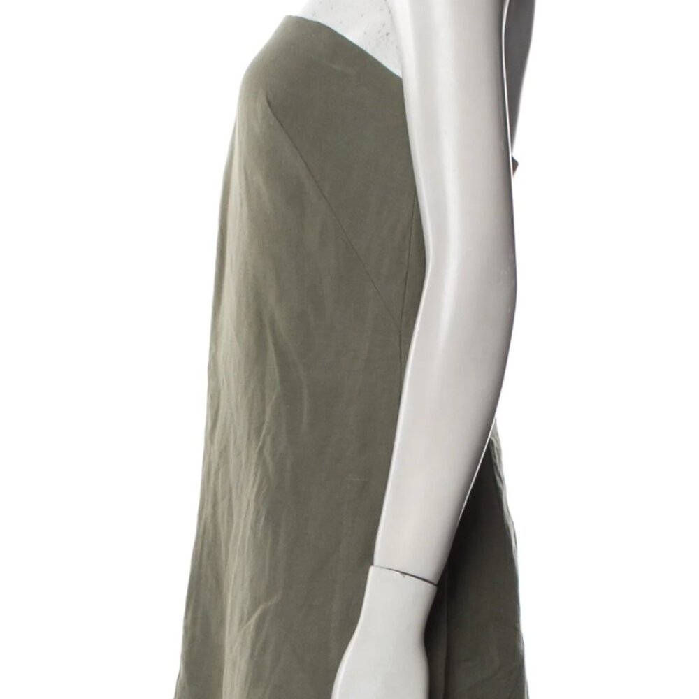 St. Agni - Strapless Tie Back Top - Green